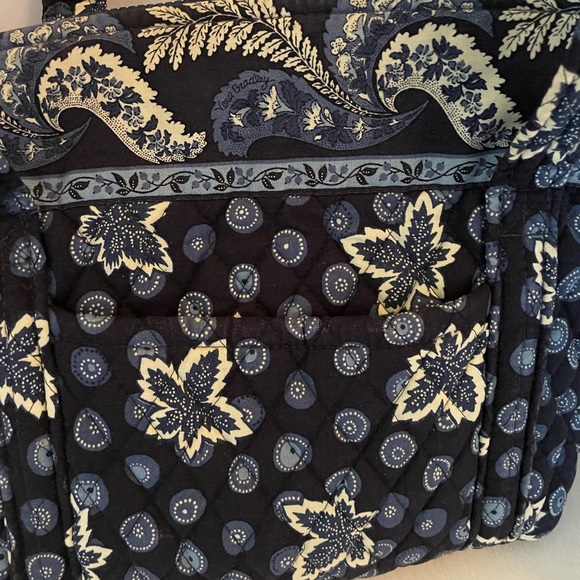 Vera Bradley Maple Coin Leaves Tote - Picture 4 of 10